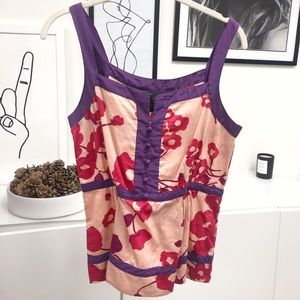 MARC JACOBS Cotton Floral Top